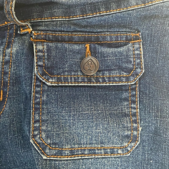 Low rise denim jean skirt - Picture 6 of 6
